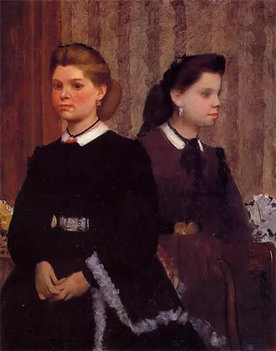 Giovanna and Giulia Bellelli Edgar Degas